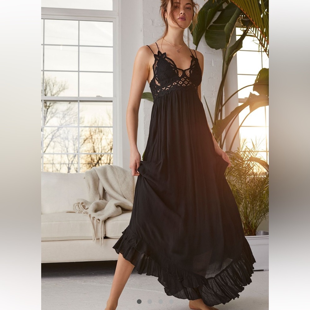 FP One Adella Maxi Slip Black NWOT
